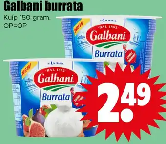 Dirk Galbani burrata aanbieding