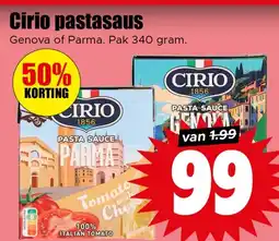 Dirk Cirio pastasaus aanbieding