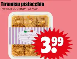 Dirk Tiramisu pistacchio aanbieding