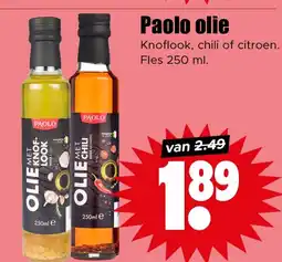 Dirk Paolo olie aanbieding