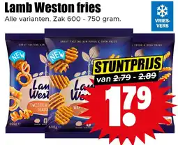 Dirk Lamb Weston fries aanbieding