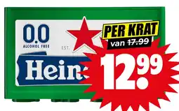 Dirk Heineken pils of 0.0 aanbieding