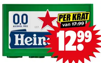 Dirk Heineken pils of 0.0 aanbieding
