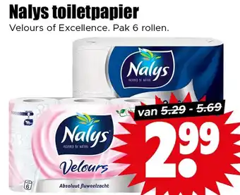 Dirk Nalys toiletpapier aanbieding