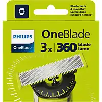 Bol.com Philips OneBlade 360 Blade - QP430/50 - Vervangmesjes - Verpakking Van 3 aanbieding