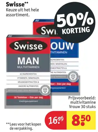 Kruidvat Swisse aanbieding