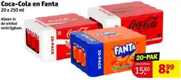 Kruidvat Coca-Cola en Fanta aanbieding