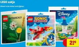 Kruidvat LEGO zakje aanbieding