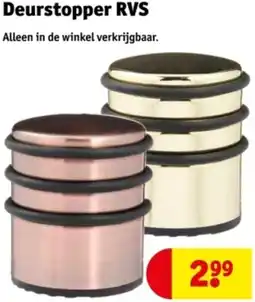 Kruidvat Deurstopper RVS aanbieding