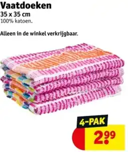 Kruidvat Vaatdoeken aanbieding