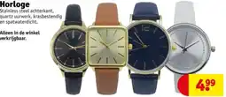 Kruidvat Horloge aanbieding