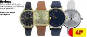 Kruidvat Horloge aanbieding