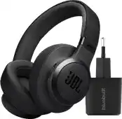 Coolblue JBL Live 770NC Zwart + BlueBuilt Quick Charge Oplader met Us aanbieding