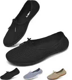 Amazon Geweo Dames Ballerina Slip On Platte Schoenen Elegant Ballet Shoes Casual Comfortabel Zacht aanbieding