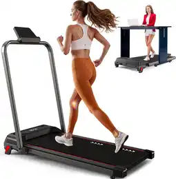Amazon CharonFit Loopband om thuis te wandelen: met 2,25 pk motor, 100 kg gewichtscapaciteit en 4% helling aanbieding