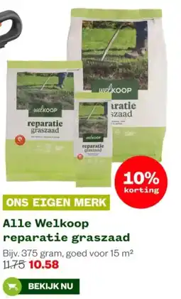 Welkoop Alle Welkoop reparatie graszaad aanbieding