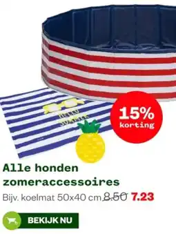Welkoop Alle honden zomeraccessoires aanbieding