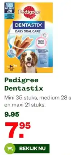 Welkoop Pedigree Dentastix aanbieding