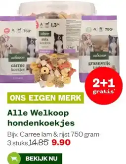 Welkoop Alle Welkoop hondenkoekjes aanbieding
