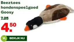 Welkoop Beeztees hondenspeelgoed Goosy aanbieding