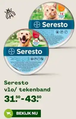 Welkoop Seresto vlo/ tekenband aanbieding