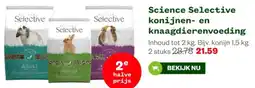 Welkoop Science Selective konijnen en knaagdierenvoeding aanbieding