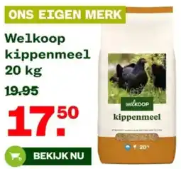 Welkoop Welkoop kippenmeel aanbieding