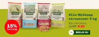Welkoop Alle Welkoop strooivoer aanbieding