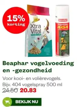 Welkoop Beaphar vogelvoeding en gezondheid aanbieding