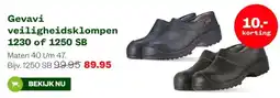 Welkoop Gevavi veiligheidsklompen aanbieding