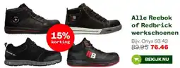 Welkoop Alle Reebok of Redbrick werkschoenen aanbieding