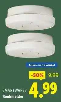Lidl Rookmelder aanbieding