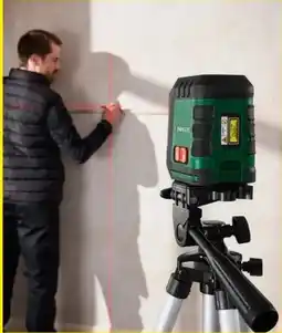 Lidl Kruislijnlaser met statief aanbieding