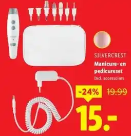 Lidl Manicure-en pedicureset aanbieding