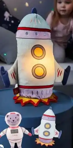 Lidl Knuffel met LED-nachtlampje aanbieding