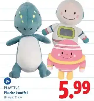 Lidl Pluche knuffel aanbieding