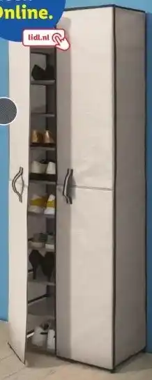 Lidl Textiele schoenenkast aanbieding