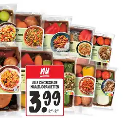 Jumbo ALLE ONGEKOELDE MAALTIJDPAKKETTEN aanbieding