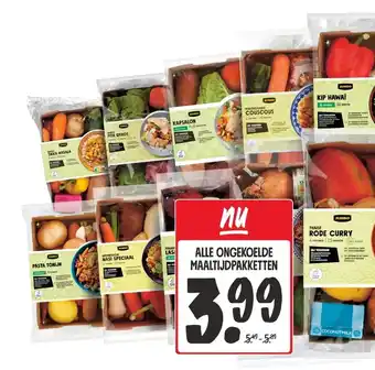 Jumbo ALLE ONGEKOELDE MAALTIJDPAKKETTEN aanbieding