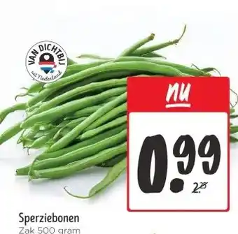 Jumbo Sperziebonen aanbieding