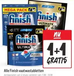 Jumbo Alle Finish vaatwastabletten aanbieding