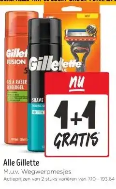 Jumbo Alle Gillette aanbieding
