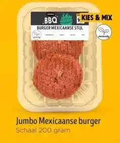 Jumbo Jumbo Mexicaanse burger aanbieding
