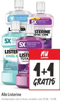 Jumbo Alle Listerine aanbieding