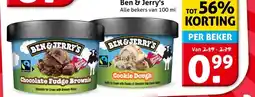 Hoogvliet Ben & Jerry's aanbieding