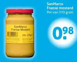 Hoogvliet SanMarco Franse mosterd aanbieding