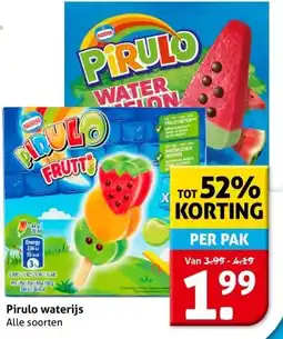 Hoogvliet Pirulo waterijs aanbieding