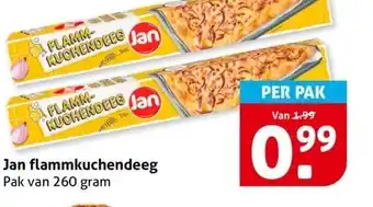 Hoogvliet Jan flammkuchendeeg aanbieding