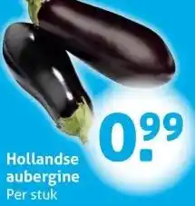 Hoogvliet Hollandse aubergine aanbieding