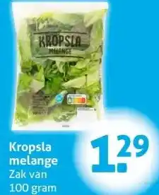 Hoogvliet Kropsla melange aanbieding